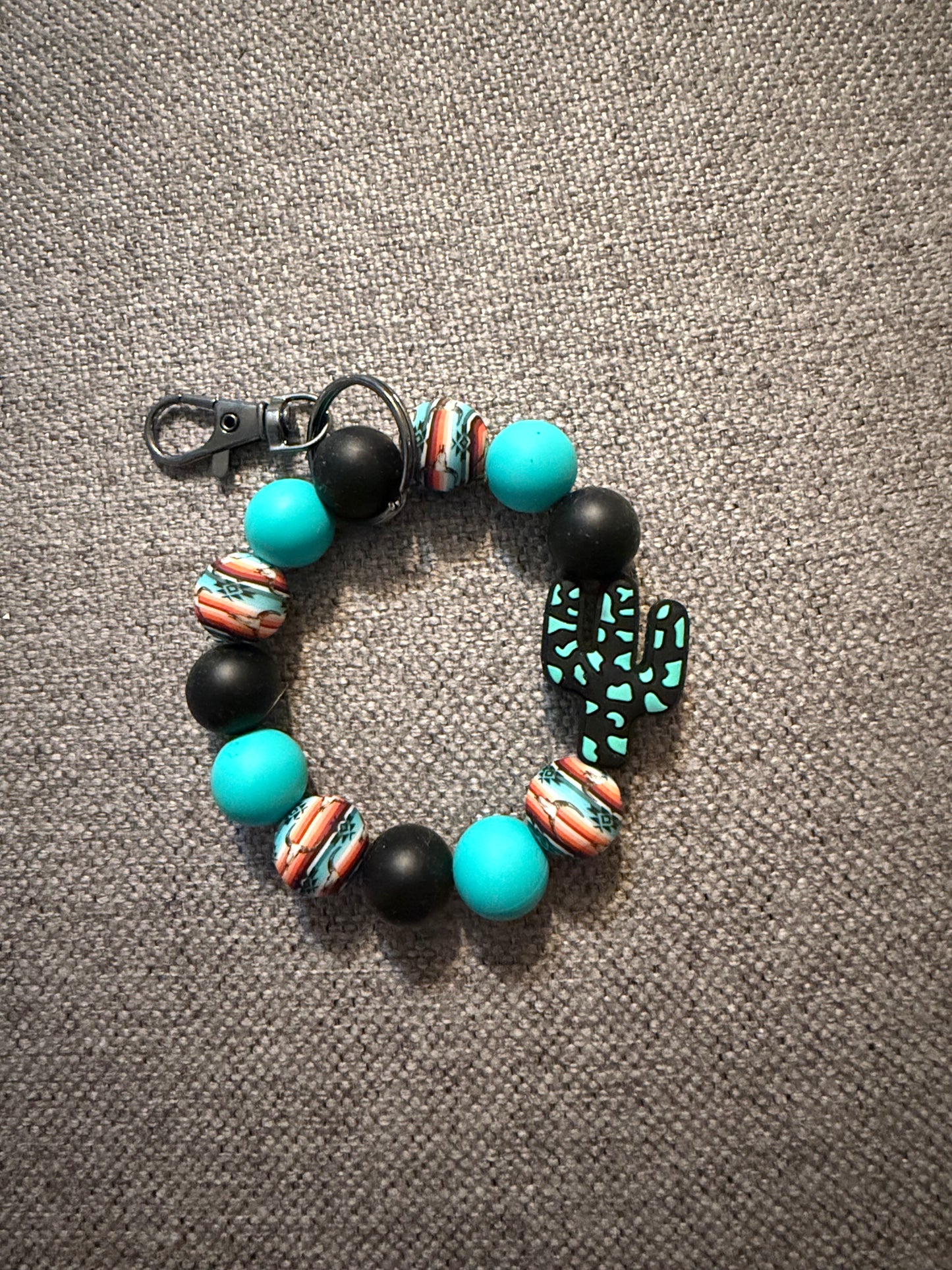 Dark Green keychain