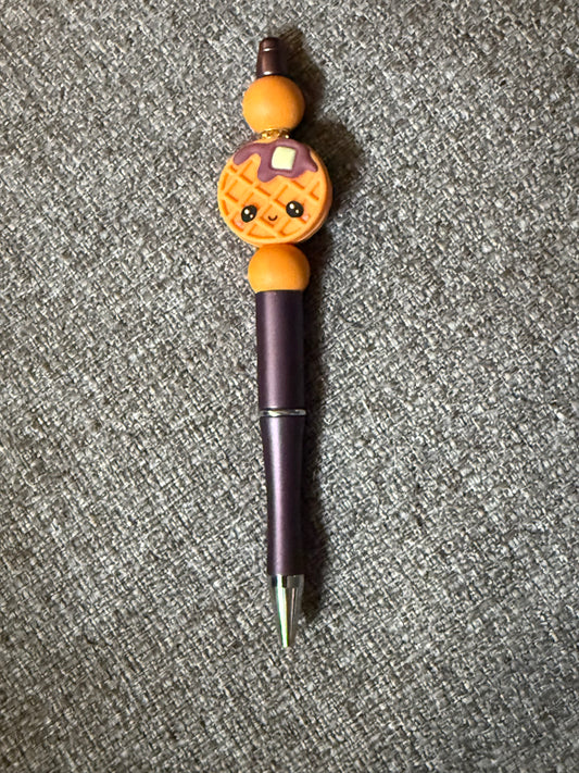 Waffle Beaded Pen