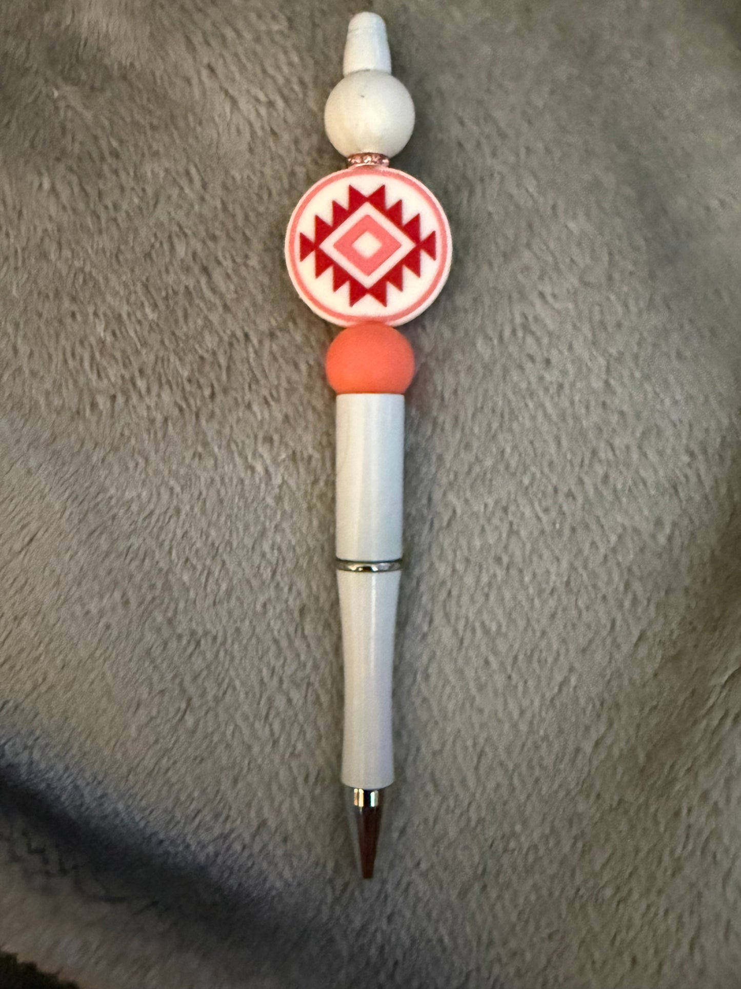 Aztec beaded pen