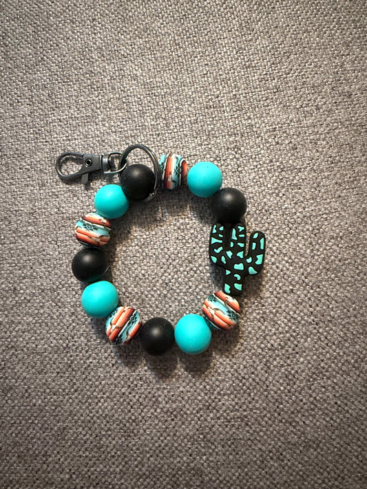 Dark Green keychain